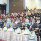 Rapat Senat Terbuka Luar Biasa yang merupakan rangkaian awal perayaan Dies Natalis ke-69 tahun Universitas Hasanuddin (Unhas).