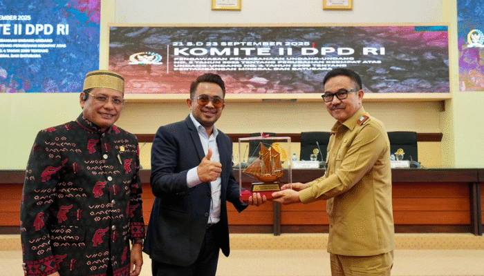 DPD RI dan Pemprov Sulsel Bahas Implementasi UU Pertambangan di Makassar