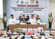 BBPOM Makassar Bongkar Kosmetik Ilegal Bernilai Rp728 Juta di Sidrap