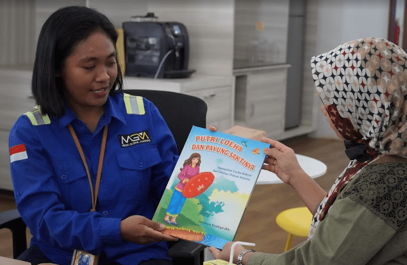 Dari Loeha Raya, PT Vale Tingkatkan Minat Baca Generasi Emas Lewat Donasi Buku