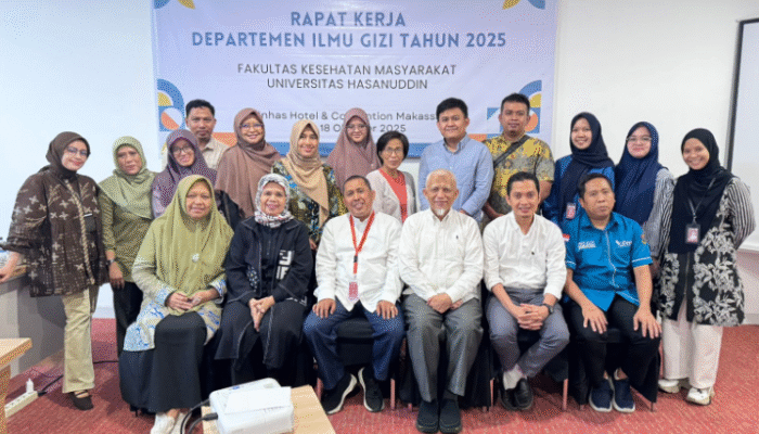 Departemen Ilmu Gizi FKM Unhas Gelar Raker, Bahas Strategi Penguatan Riset dan Inovasi Akademik