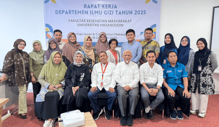 Departemen Ilmu Gizi FKM Unhas Gelar Rapat Kerja untuk Perkuat Arah Pengembangan dan Kualitas Akademik