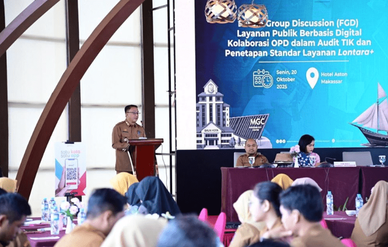 FGD Kominfo Makassar Fokus Tetapkan Standar Layanan dan SLA Lontara+
