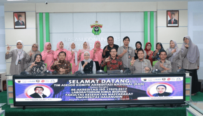 Laboratorium Kimia Biofisik FKM Unhas Jalani Asesmen Ulang Akreditasi KAN