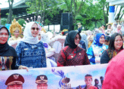Wabup Lutim Dampingi Kontingen PKK di Jambore Sulsel 2025