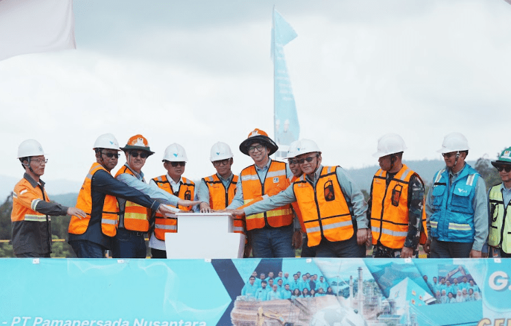 PT Vale dan PAMA Gelar First Digging Ceremony