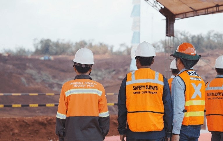 PT Vale dan PAMA Gelar First Digging Ceremony