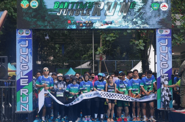 Pemprov Sulsel Apresiasi Bantimurung Jungle Run 2025