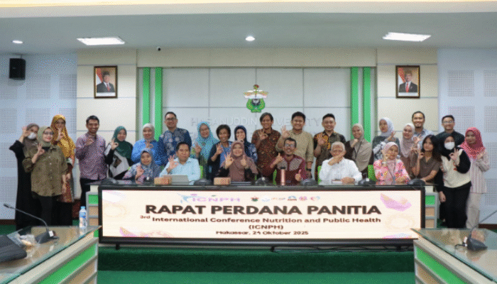 FKM Unhas Matangkan Persiapan ICNPH 3, Angkat Isu Tantangan Global Gizi dan Kesehatan