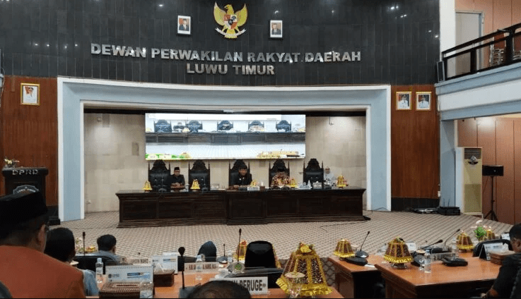 Ruang Rapat Paripurna DPRD Luwu Timur