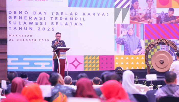 Sulsel Jadi Pelopor Program Generasi Terampil, Sekda Buka Demo Day Remaja di Makassar