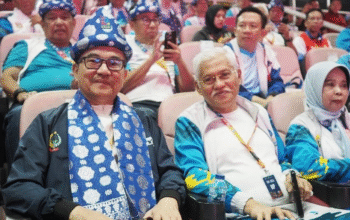 Sekda Sulsel Jufri Rahman Dukung Langsung Atlet di Pembukaan Pornas XVII Korpri 2025