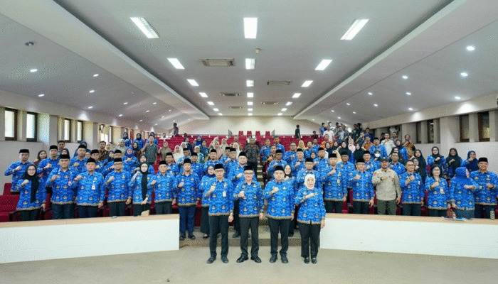 Jufri Rahman Kukuhkan Pengurus Korpri Makassar, Dorong ASN Jadi Motor Indonesia Emas 2045