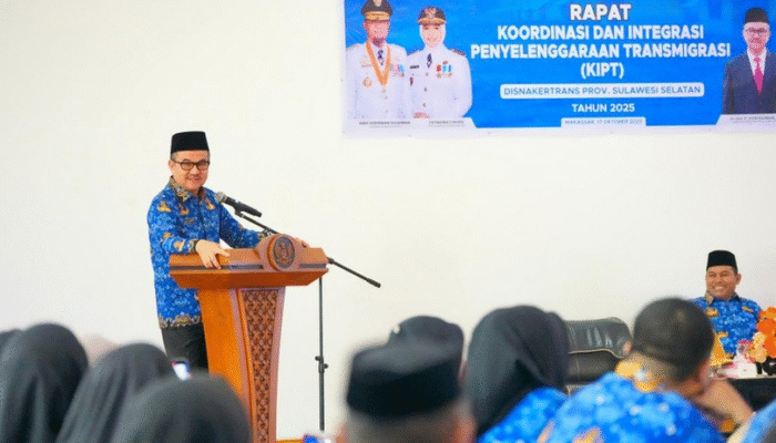 Sulsel Perkuat Integrasi Program Transmigrasi, Sekda: Saatnya Bergerak dengan Orkestra Pembangunan