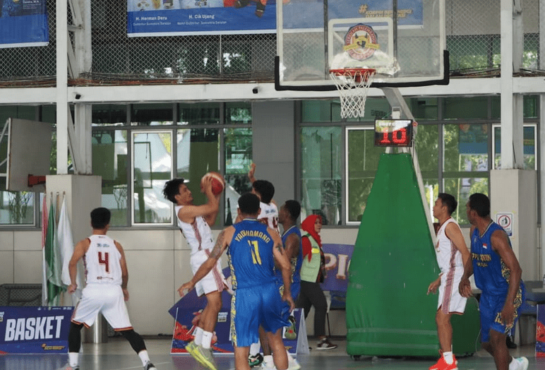 Tim Basket Putra Korpri Sulsel Melaju ke Semifinal PorNas XVII, Bidik Back to Back Champion
