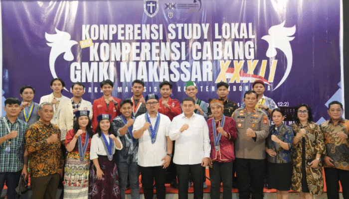 Wali Kota Makassar Buka Konfercab XXXII GMKI: Mahasiswa Harus Jadi Agen Perubahan Nyata