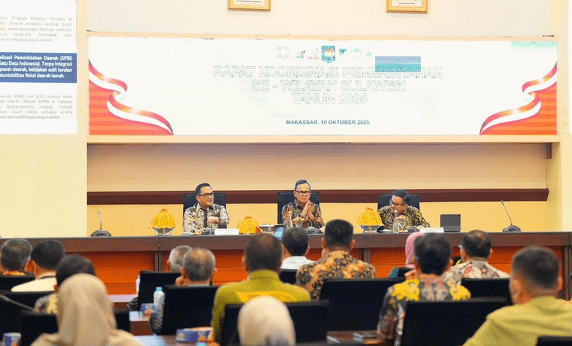 Wamendagri Pimpin Rakor Pemerintahan se-Sulawesi 2025