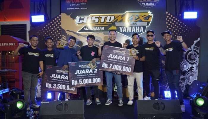 Diikuti 65 Peserta, Jawara Kompetisi Modifikasi MAXI Motor kini Diumumkan