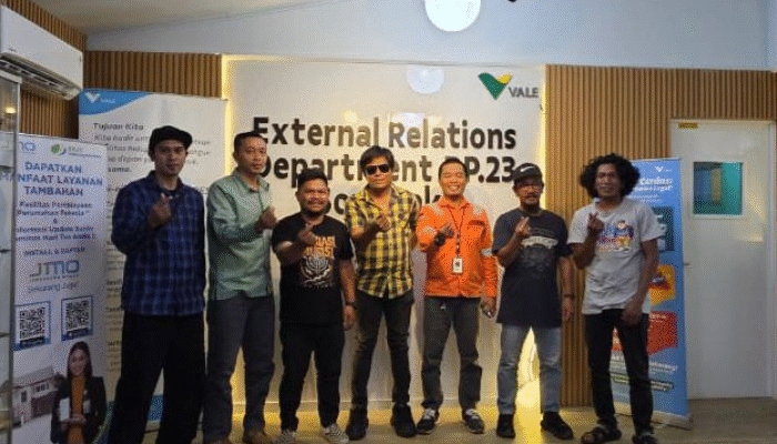 PT Vale Terima Kunjungan Asosiasi Musisi Luwu Timur, Bahas Kolaborasi dan Pemberdayaan Talenta Lokal