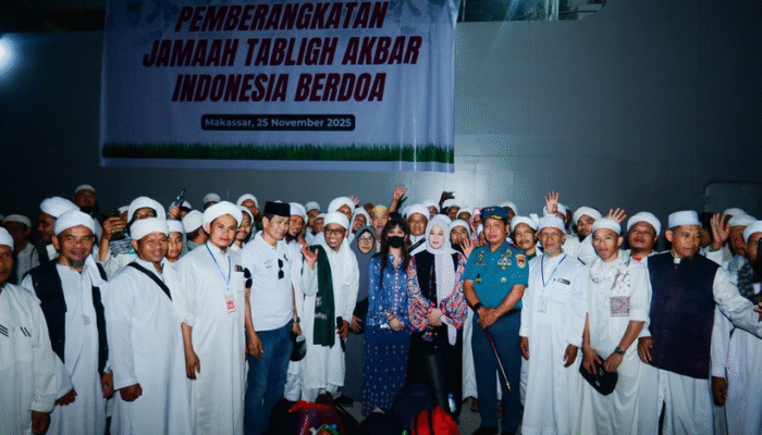 Wagub Fatmawati Lepas 800 Jamaah Sulsel Menuju Ijtima Indonesia di Lampung
