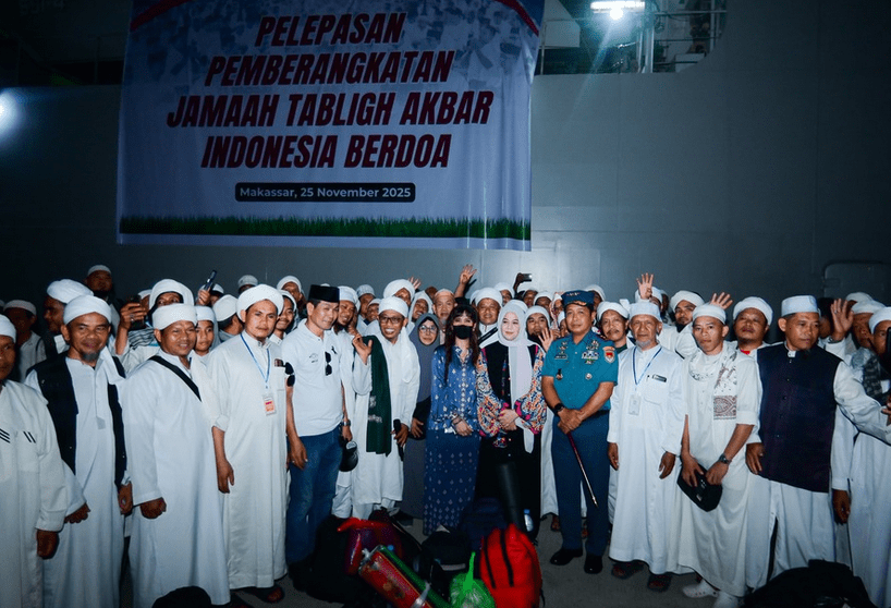 Fatmawati Rusdi Lepas 800 Jamaah Tabligh Sulsel ke Ijtima Indonesia