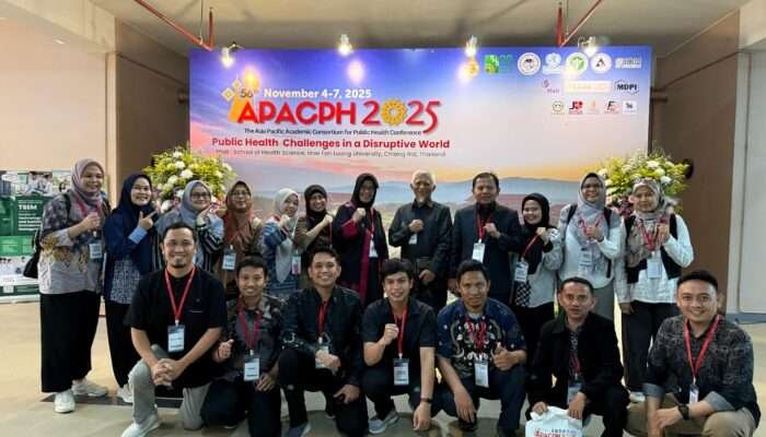 23 Dosen FKM Unhas Ikuti Konferensi Internasional APACPH 2025 di Thailand