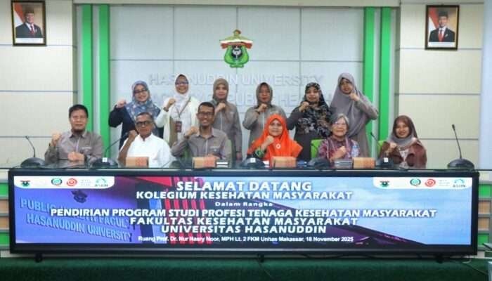FKM Unhas Mantapkan Pembentukan Program Profesi Tenaga Kesehatan Masyarakat