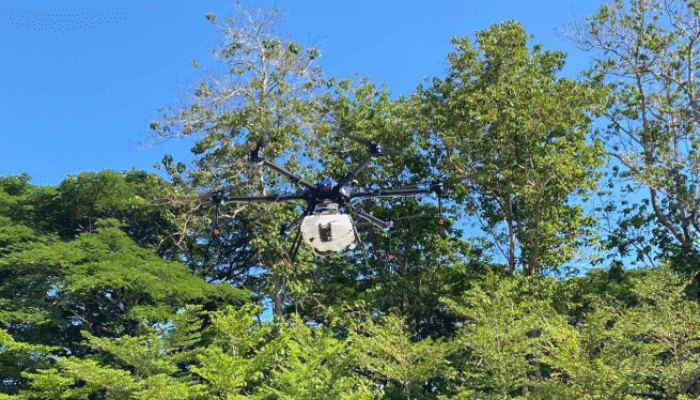 Wujudkan Modernisasi Pertanian Nasional, Kementan Pesan 1.000 Drone Penebar Benih Buatan Unhas