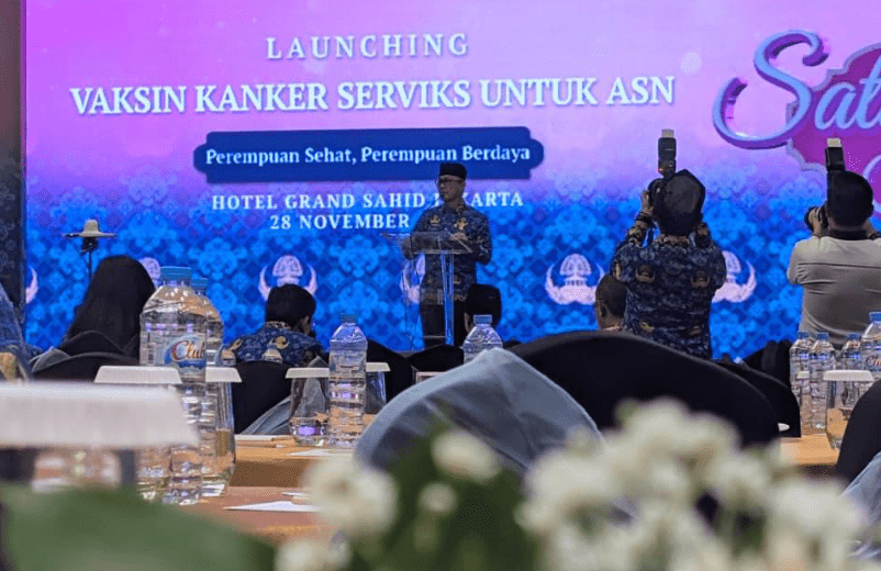 KORPRI Launching Program Sejuta Vaksin Kanker Serviks