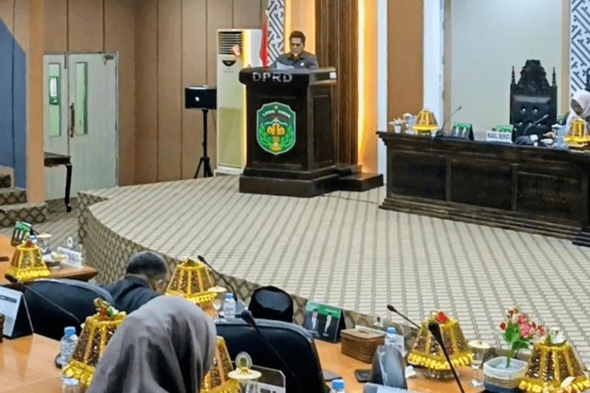 Suasana Rapat DPRD Luwu Timur