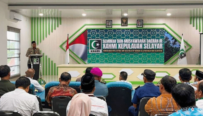 Wabup Muhtar Buka Musda III KAHMI Selayar, Serukan Konsolidasi Intelektual demi Kemajuan Daerah
