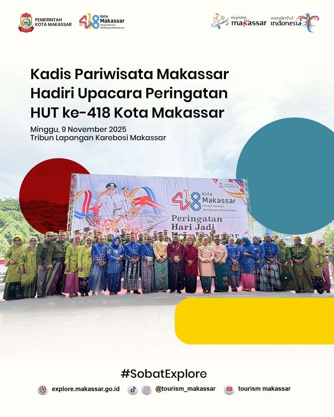 Hut 418 Kota Makassar