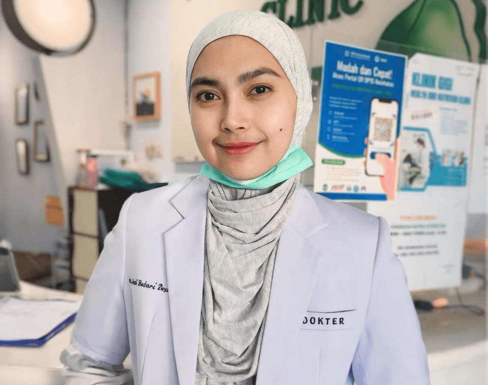 dr. Andi Batari Desiani, dokter umum di Health & Nutrition Clinic Tamalanrea, Makassar
