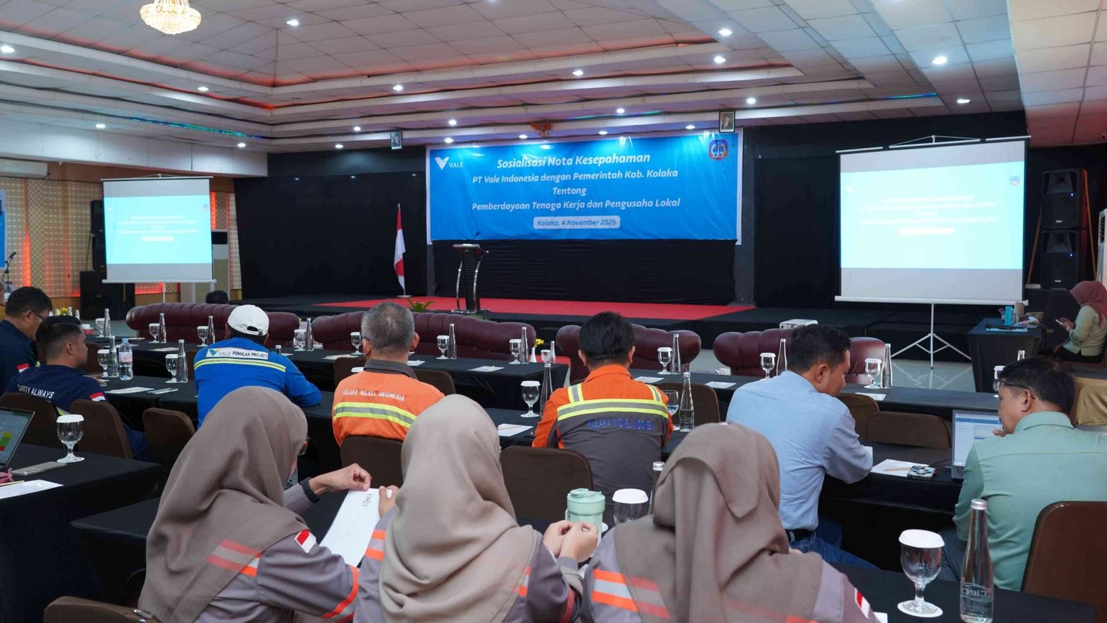PT Vale dan Pemkab Kolaka Sepakati Penguatan Tenaga Kerja dan Pengusaha Lokal