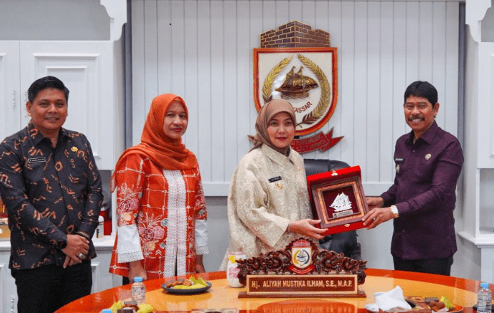 Aliyah Mustika Ilham Terima Rombongan PPU, Bahas Inovasi Sosial Kota Makassar