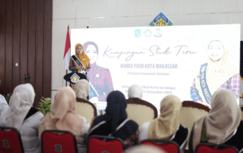 Bunda PAUD Kota Makassar Lakukan Kunjungan Silaturahmi ke Grha Bunda PAUD Surabaya dan TPA Gemes