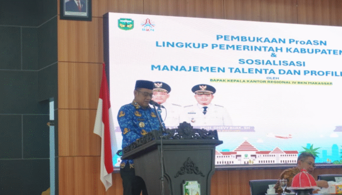 Bupati Luwu Tekankan Pentingnya Profiling ASN untuk Perkuat Tata Kelola Birokrasi