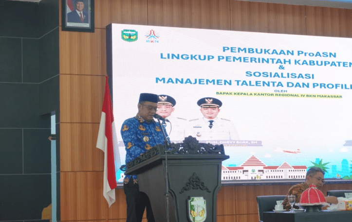 Bupati Luwu Buka ProASN dan Sosialisasi Manajemen Talenta ASN