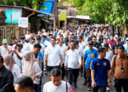 Ribuan Warga Pangkep Ikut Jalan Sehat Anti Mager, Kampanyekan Gaya Hidup Aktif