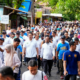 Gubernur Sulsel Lepas Ribuan Peserta Jalan Sehat Anti Mager di Pangkep
