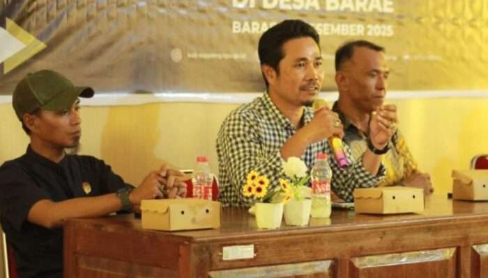 KPU Soppeng Beri Edukasi Pemilih Marginal di Desa Barae
