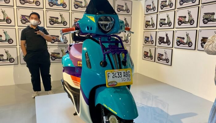 Bukan Sekadar Skutik, Grand Filano Hybrid Jadi Kanvas Impian Seniman Muda