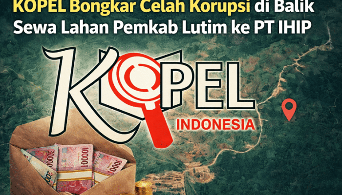 KOPEL Bongkar Celah Korupsi di Balik Sewa Lahan Pemkab Lutim ke PT IHIP