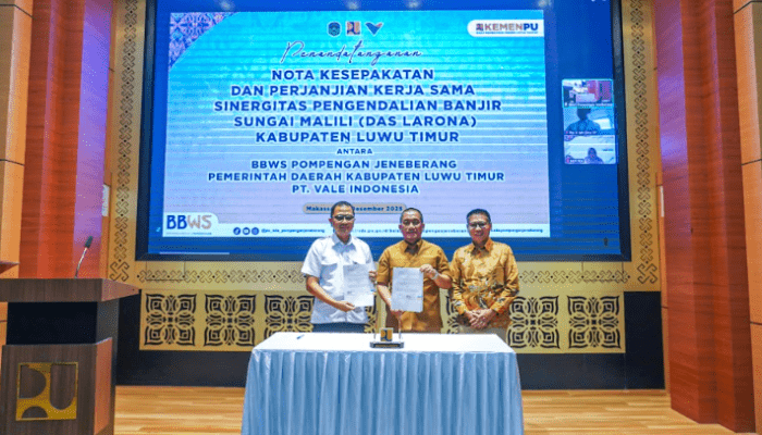 Cegah Banjir DAS Larona, PT Vale, BBWS Pomjen dan Pemkab Lutim Kolaborasi Normalisasi Sungai