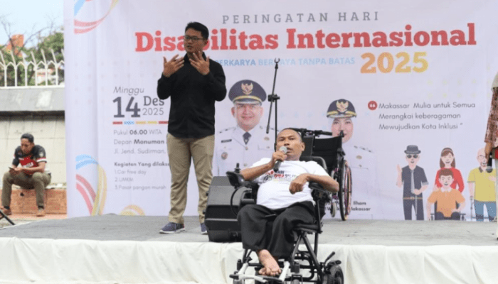 Peringati Hari Disabilitas Internasional 2025, Pemkot Makassar Tegaskan Kota Inklusif Bukan Sekadar Wacana