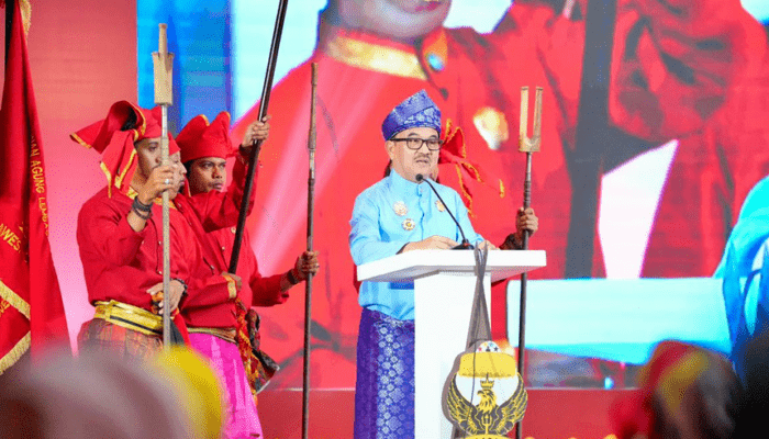 Sekda Sulsel Hadiri Milad I PALASARA Indonesia, Tekankan Peran Adat dalam Menjawab Tantangan Kebangsaan