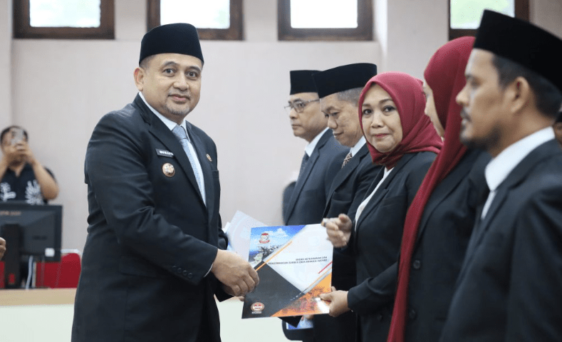 Wali Kota Makassar, Munafri Arifuddin Melantik Pejabat Inspektorat