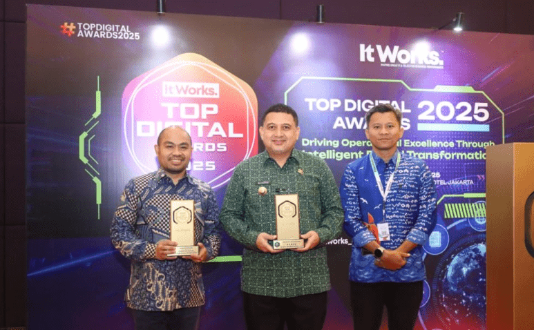 Wali Kota Munafri, Sabet Penghargaan Tertinggi Top Digital Awards 2025
