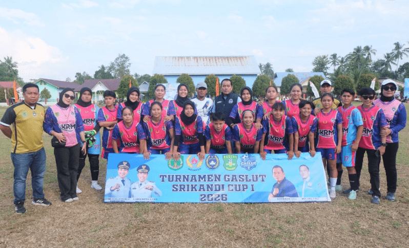 Bupati Luwu Utara Buka Turnamen Gaslut Srikandi Cup I 2026, Dorong Kebangkitan Sepak Bola Wanita