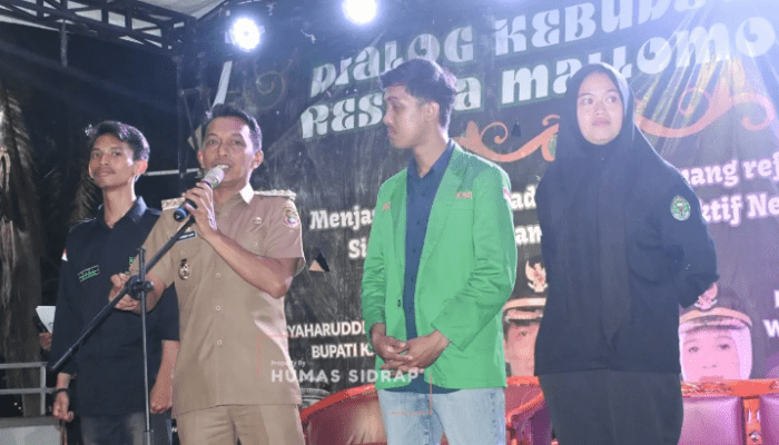 Bupati Sidrap Buka Dialog Kebudayaan dan Resopa Mallomo Fest di Maritengngae